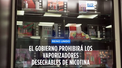 Adiós a los vapeadores desechables de nicotina en Reino Unido por su alto consumo entre menores