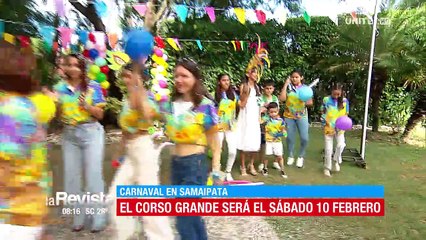 Samaipata prepara su corso carnavalero ¡Así será su fiesta!