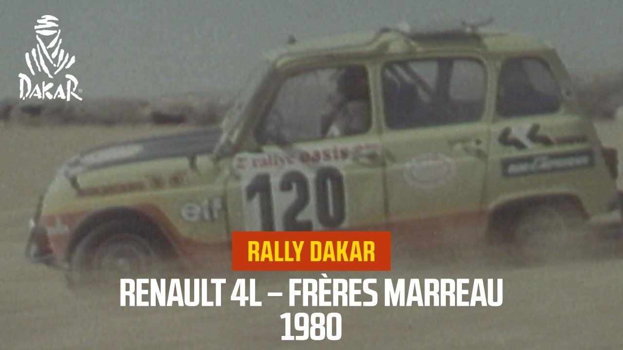 COFFRET RENAULT PARIS DAKAR FRERES MARREAU 1980 ET 1982 1/43