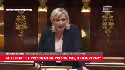 Marine Le Pen : «Un cruel réquisitoire des 7 ans d’Emmanuel Macron»