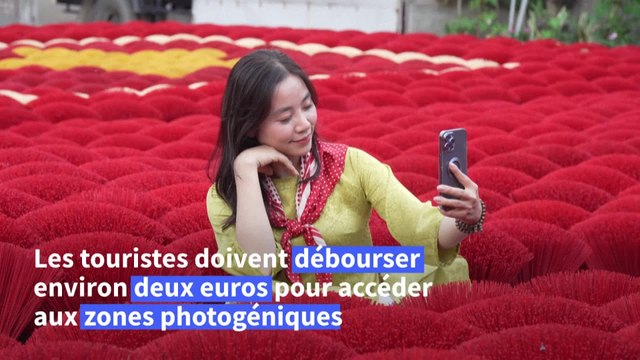 Au Vietnam, quand le village de l'encens se fait instagrammable