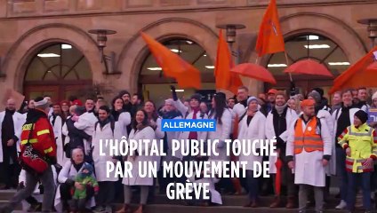 Allemagne : les hôpitaux publics touchés par un mouvement de grève des médecins