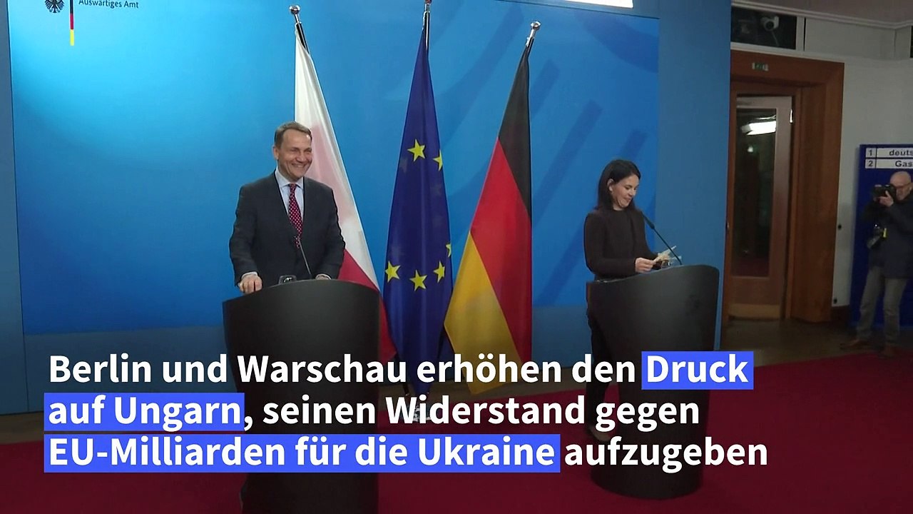 50 Milliarden für Ukraine: Druck auf Ungarn wächst