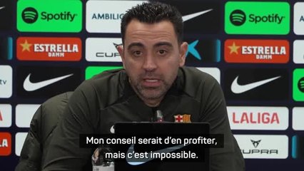 Barça - Xavi à son successeur : "Mon conseil serait d'en profiter, mais c'est impossible"