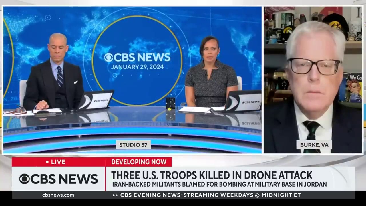 How U.S. could respond to deadly drone attack on American military base in Jordan 30 January 2024