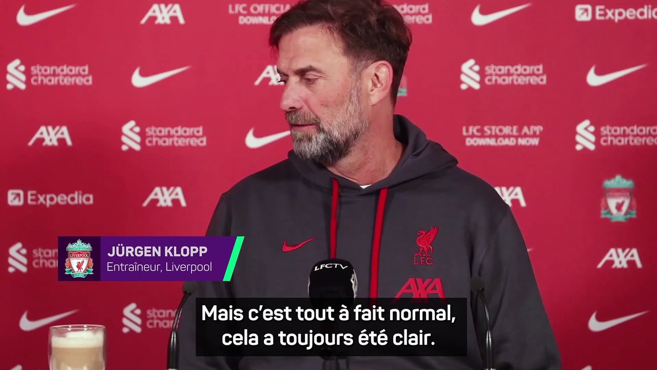 Klopp : “Donnez-nous une pause, donnez une pause aux garçons”