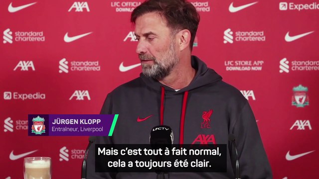 Klopp : “Donnez-nous une pause, donnez une pause aux garçons”