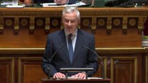 Bruno Le Maire lit le discours de politique générale de Gabriel Attal au Sénat: 