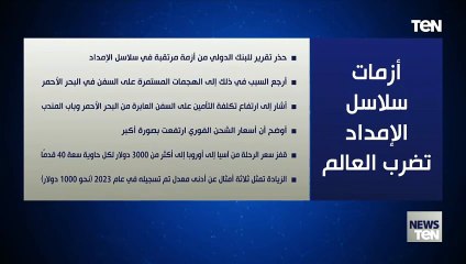 أزمة سلاسل الإمداد تضرب العالم