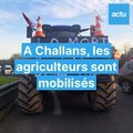 A Challans, les agriculteurs sont mobilisés