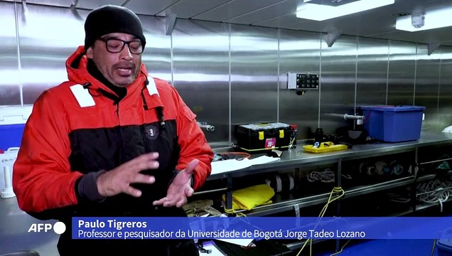 Antártida, o termômetro mundial da poluição com microplásticos