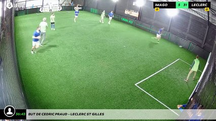 But de Cedric PRAUD - LECLERC ST GILLES