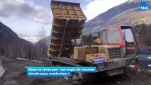 Éboulement en Maurienne : des pelleteuses télécommandées pour déblayer la galerie ferroviaire