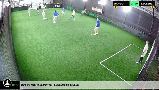 But de Michael PORTE - LECLERC ST GILLES