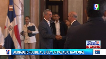 Abinader recibe a los Tigres del Licey | Primera Emisión SIN