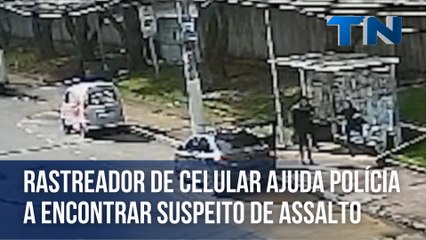 Rastreador de celular ajuda polícia a encontrar suspeito de assalto