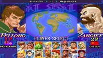 drillwifhit vs MegamanX-8 - Super Street Fighter II X_ Grand Master Challenge