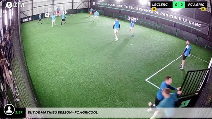 But de Mathieu BESSON - FC AGRICOOL