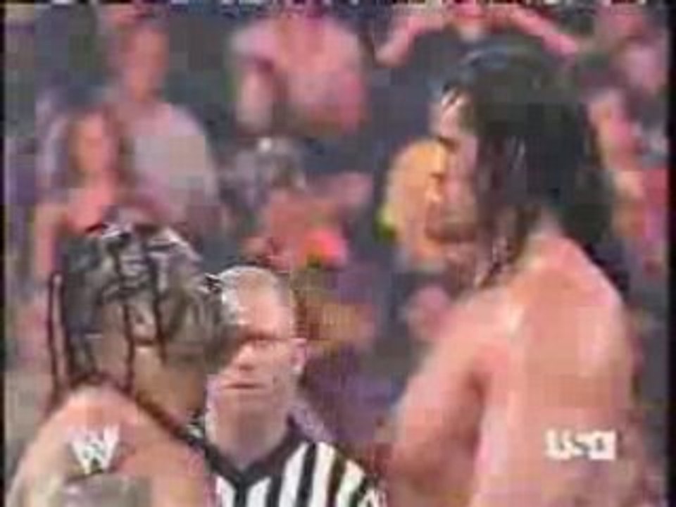 John Cena Vs Great Khali Vs Umaga