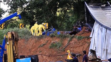 Joinville retoma abastecimento de água após derramamento de ácido sulfônico no Rio Seco