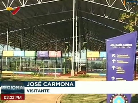 Zulianos disfrutan de los espacios del Parque Monumental Ana María Campos