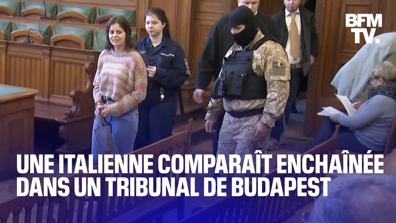 Hongrie: polémique après la diffusion des images d'une Italienne enchaînée dans un tribunal hongrois