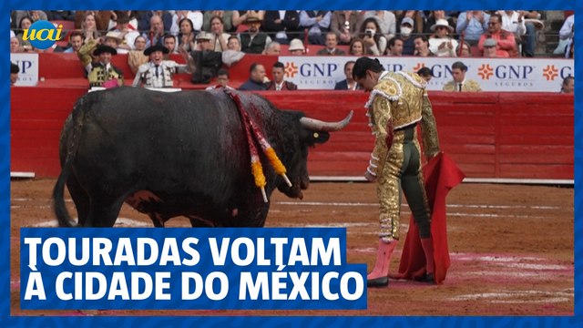 Touradas voltam à Cidade do México em meio a protestos