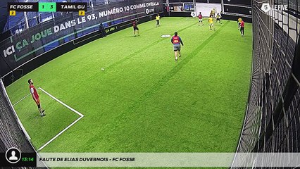 Faute de Elias Duvernois - FC FOSSE