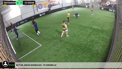 But de Jonas Gonzales - FC Grenelle