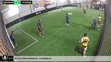 But de Jonas Gonzales - FC Grenelle