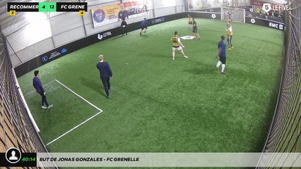 But de Jonas Gonzales - FC Grenelle