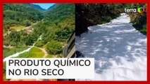 Veja como ficou o Rio Seco após vazamento de produto químico