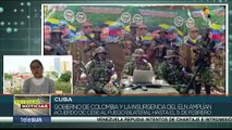 Cuba: Gobierno de Colombia y la insurgencia del ELN amplían acuerdo de cese el fuego bilateral
