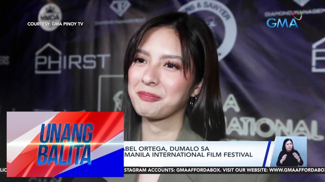 Firefly star Ysabel Ortega, dumalo sa kauna-unahang MIFF sa Hollywood | UB