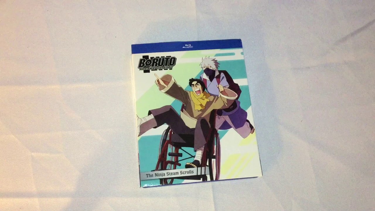 Boruto: Naruto the Next Generations Set 09: The Ninja Steam Scrolls Blu-Ray Unboxing