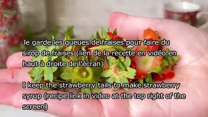 Strawberry mousse without sugar and without cooking! Quick dessert