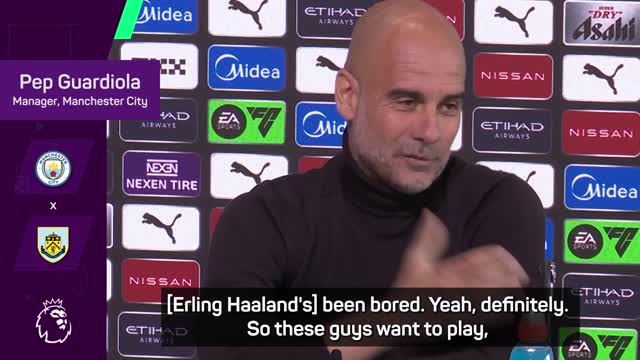Haaland injury 'might help' City in the long run - Guardiola