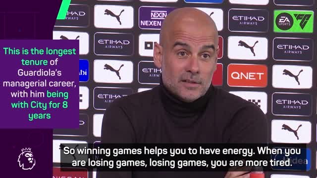 Guardiola explains his longevity at City