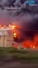 Massive fire at chicken farm will take days to put out