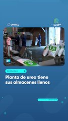 Planta de urea tiene sus almacenes llenos