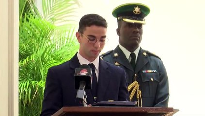 RAY FUNK GETS HIS CHACONIA SILVER MEDAL