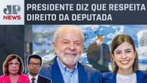 Lula nega manobra contra pré-candidatura de Tabata Amaral em São Paulo