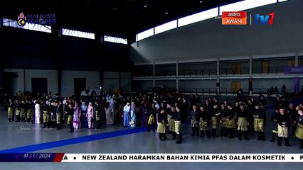 #AgongKita: Pesawat Peribadi Sultan Ibrahim berlepas dari Johor