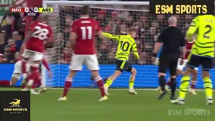 Nottingham Forest vs Arsenal 1-2 Full Match Highlights & All Goals 2024