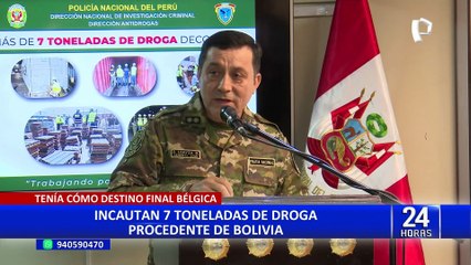Callao: investigarán a empresa que envió contenedores donde se halló 7 toneladas de droga