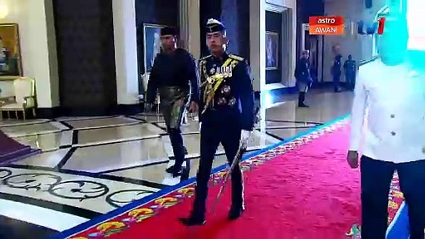 #AgongKita: Keberangkatan tiba Raja-Raja Melayu di Istana Negara ...