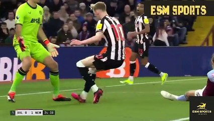 Aston Villa vs Newcastle United 1-3 Highlights & All Goals 2024
