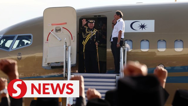 Sultan Ibrahim leaves Johor's Istana Bukit Serene