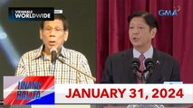 Unang Balita sa Unang Hirit: JANUARY 31, 2024 [HD]