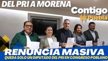 Más priístas a Morena: PRI en Puebla se queda con un solo diputado local